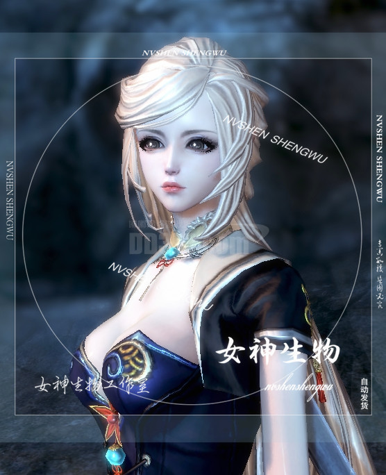 天女002,剑灵捏脸数据→女神生物出品-js2020090